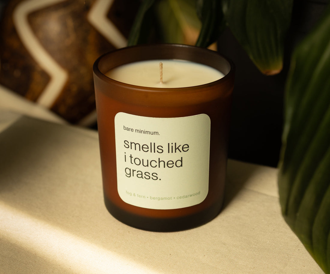 the story behind "smells like I touched grass"