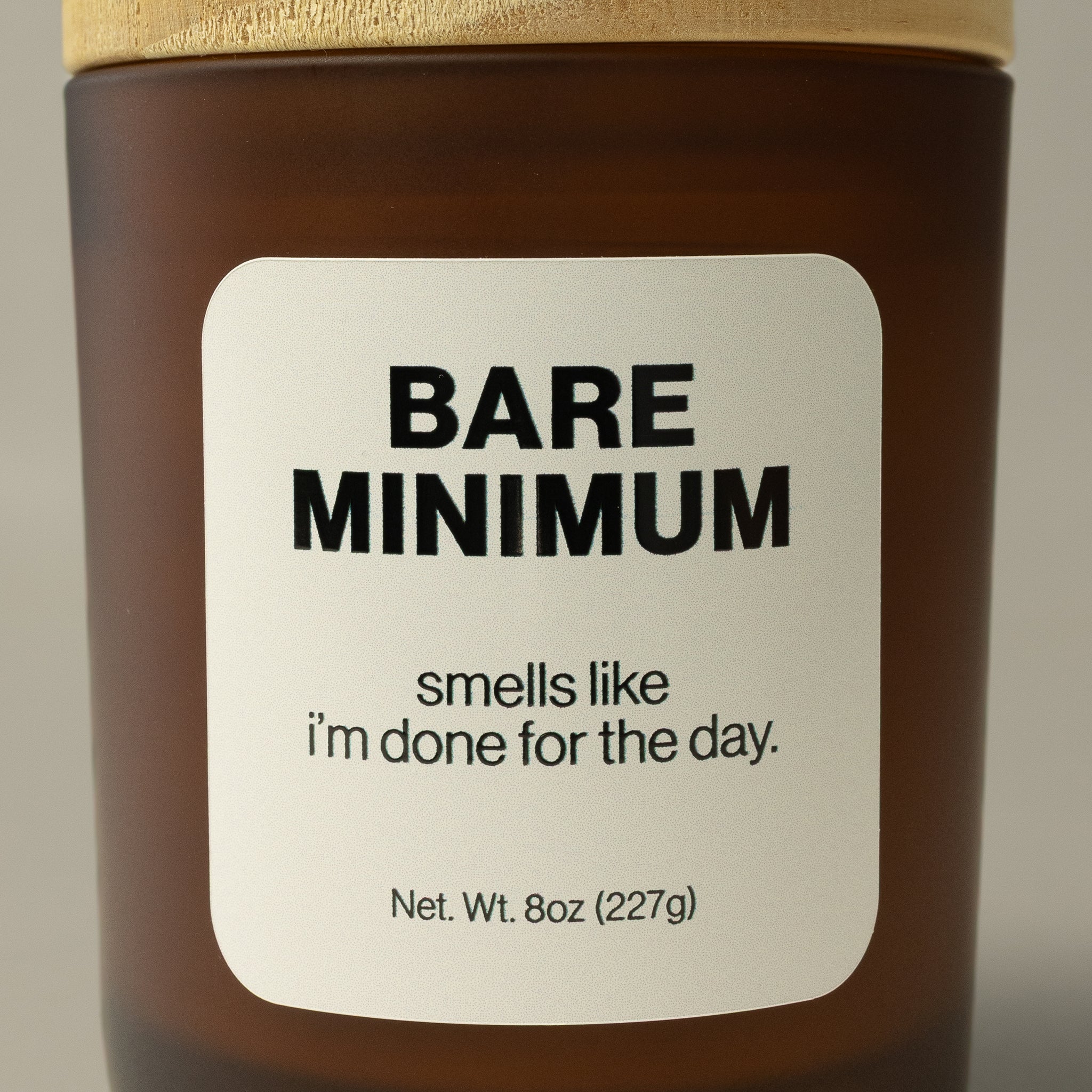 smells like i'm done for the day